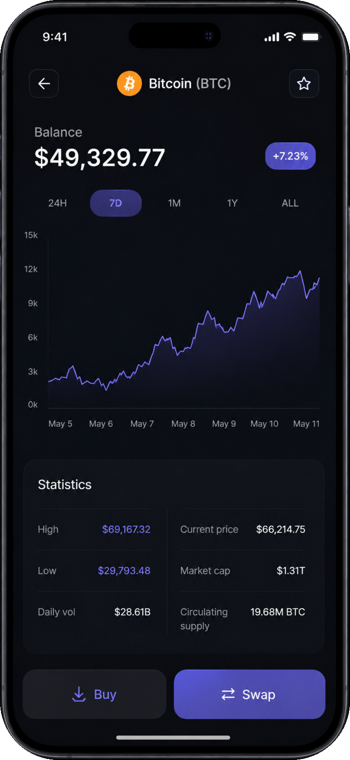 Vexery on iOS